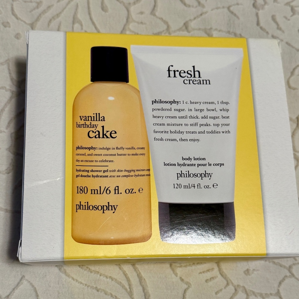 NIB Philosophy 2pc Birthday Set